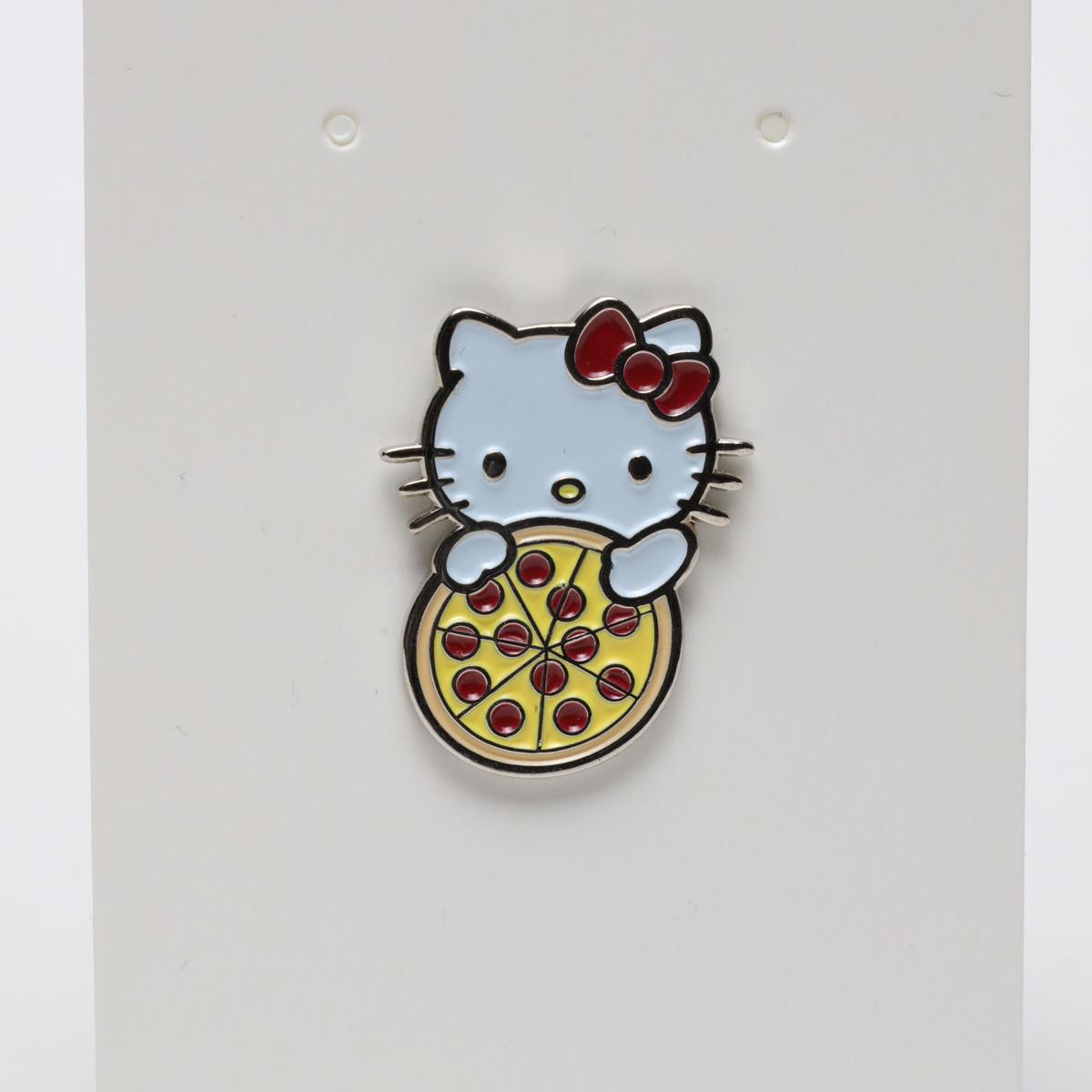 Hello Kitty Pizza Enamel Pin