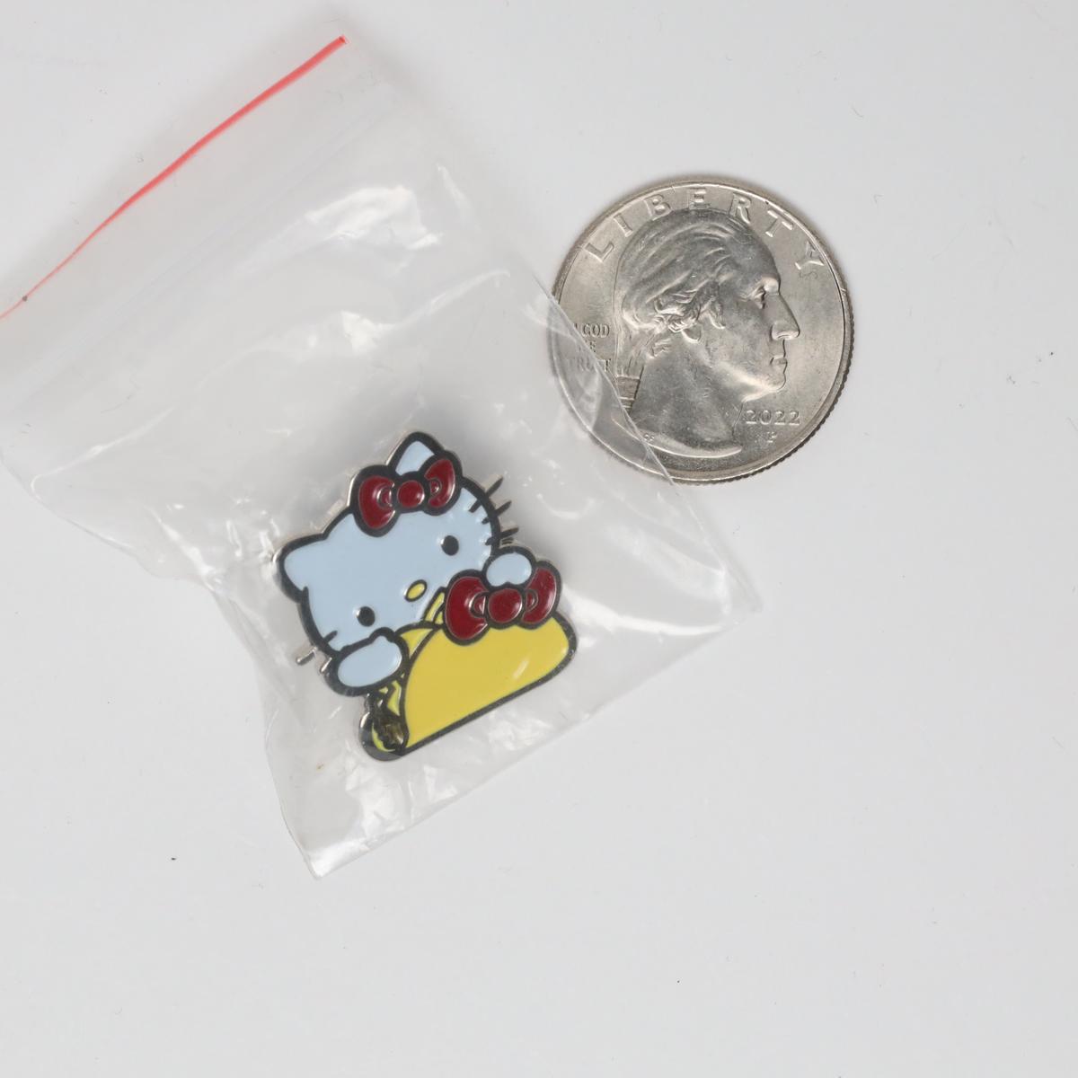 Hello Kitty Taco Enamel Pin