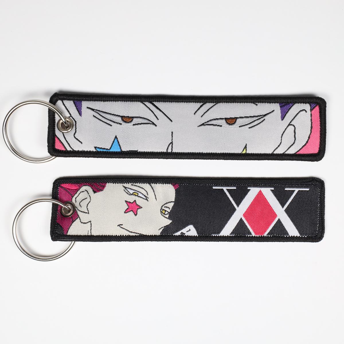 Hisoka Hunter x Hunter Embroidered Keychain