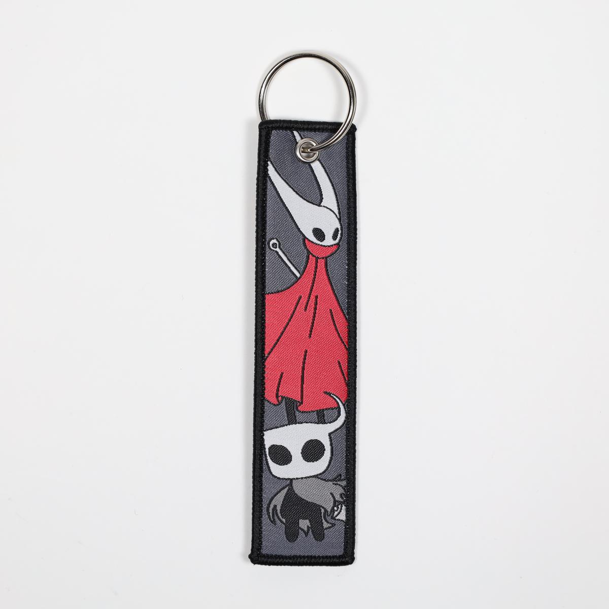 Hollow Knight Embroidered Keychain