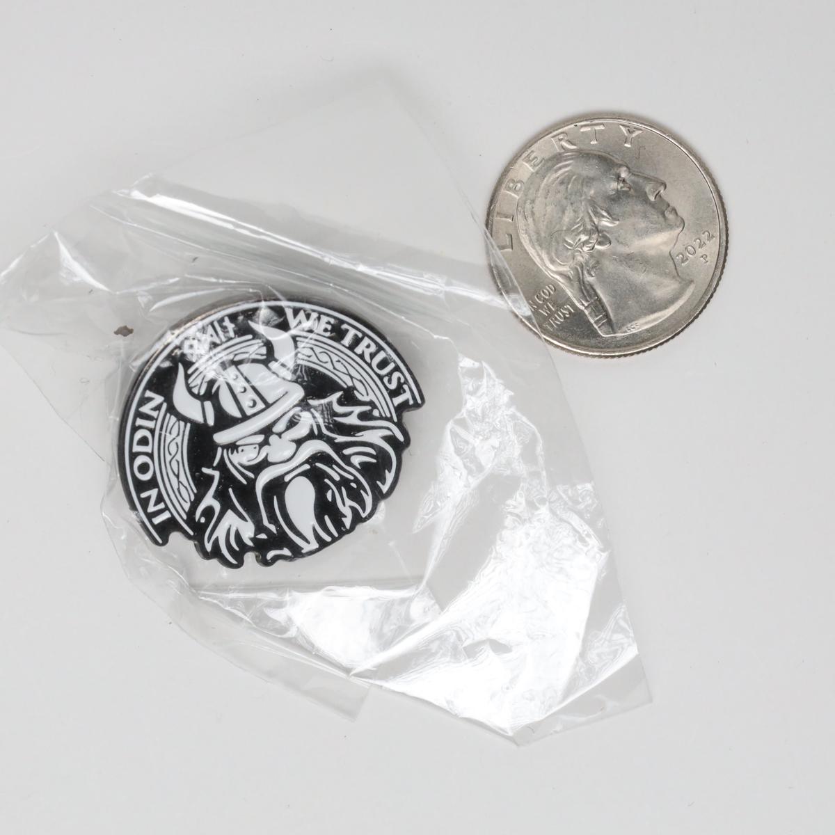 In Odin We Trust Enamel Pin