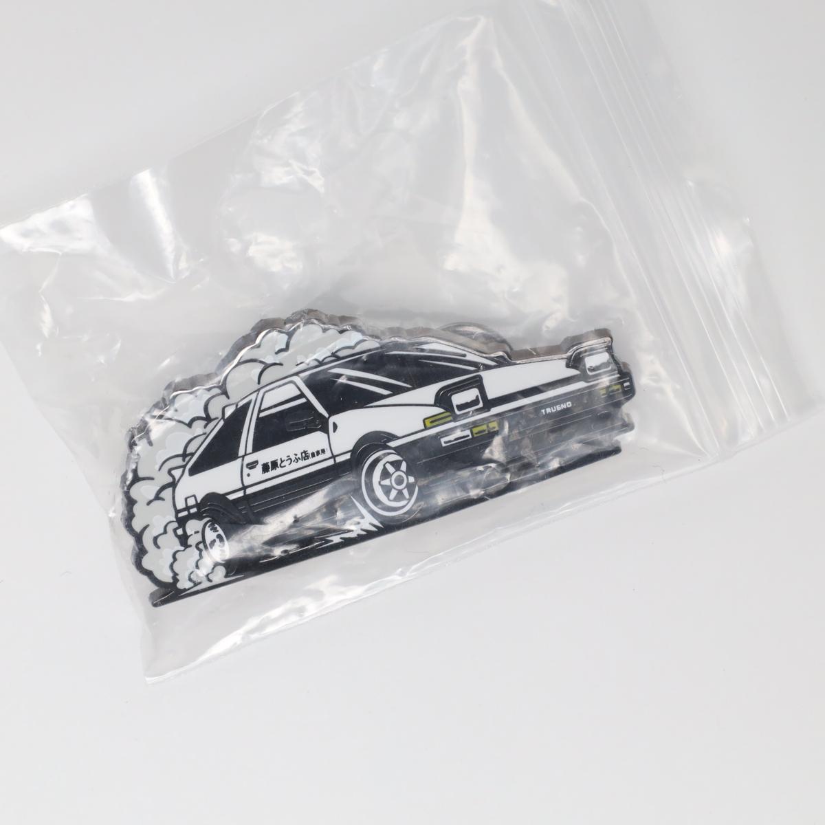Initial D Keychain & Enamel Pin Bundle