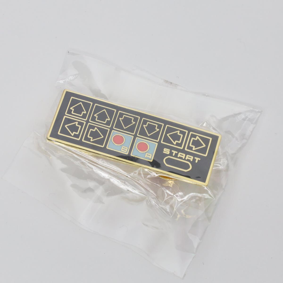 Konami Contra Cheat Code Enamel Pin