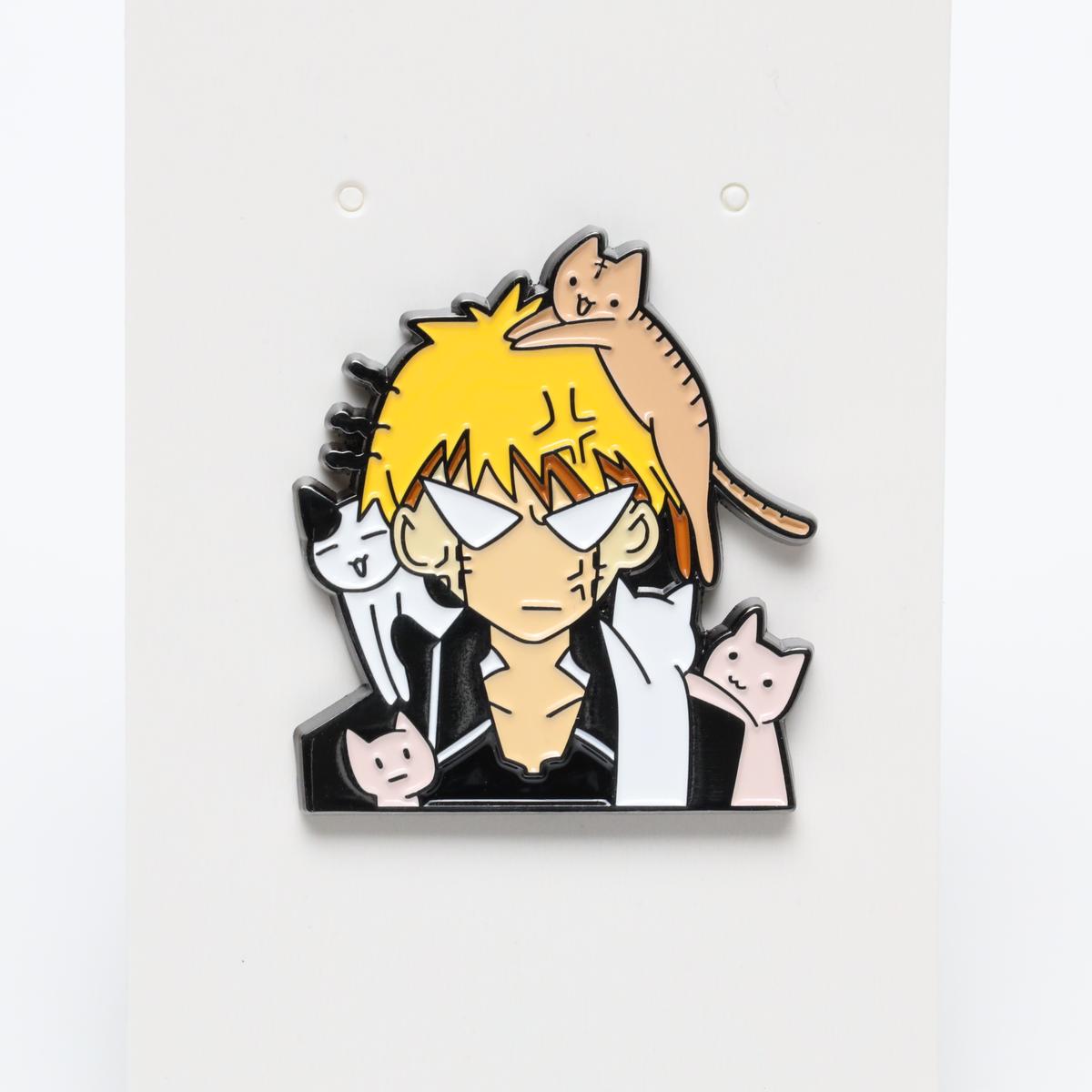 Kyo Sohma Cats Fruits Basket Anime Enamel Pin