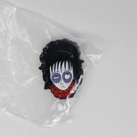 Linda Beetlejuice Halloween Enamel Label Pin