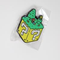 Mario Chilling on Question Block Pin
