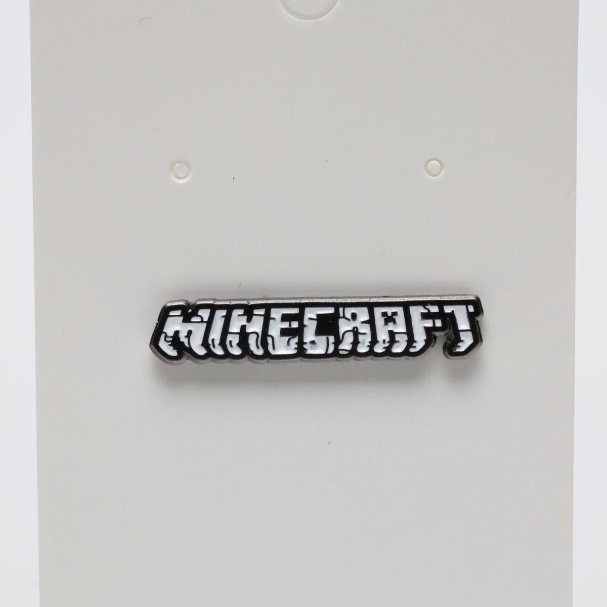 Minecraft Creeper Logo Enamel Pin