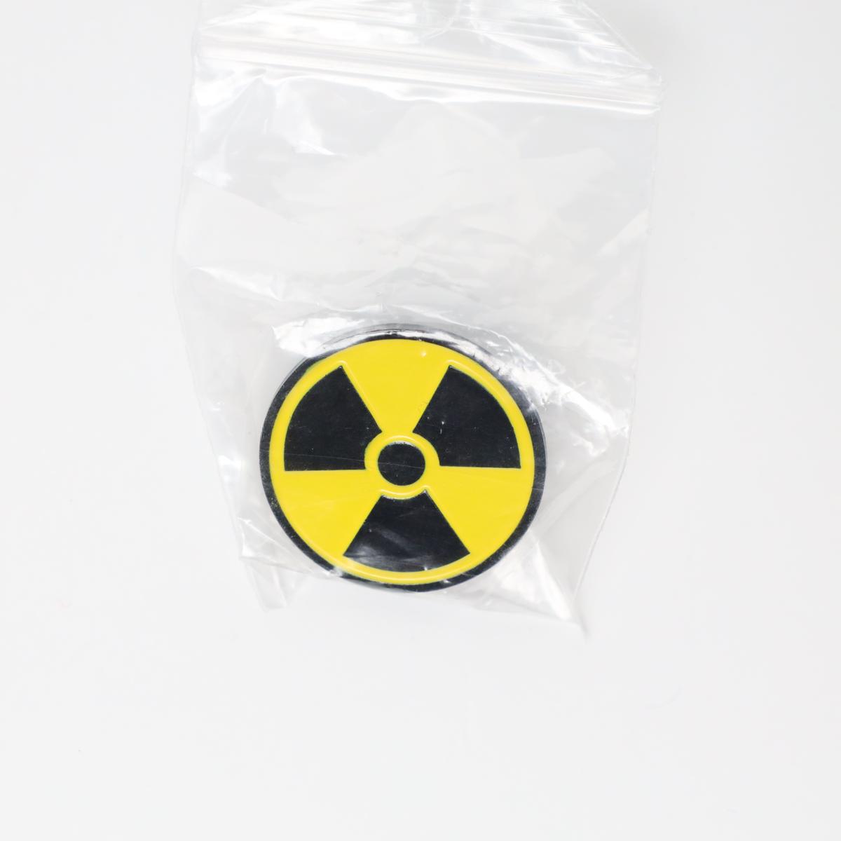 Nuclear Hazard Sign Punk Enamel Pin