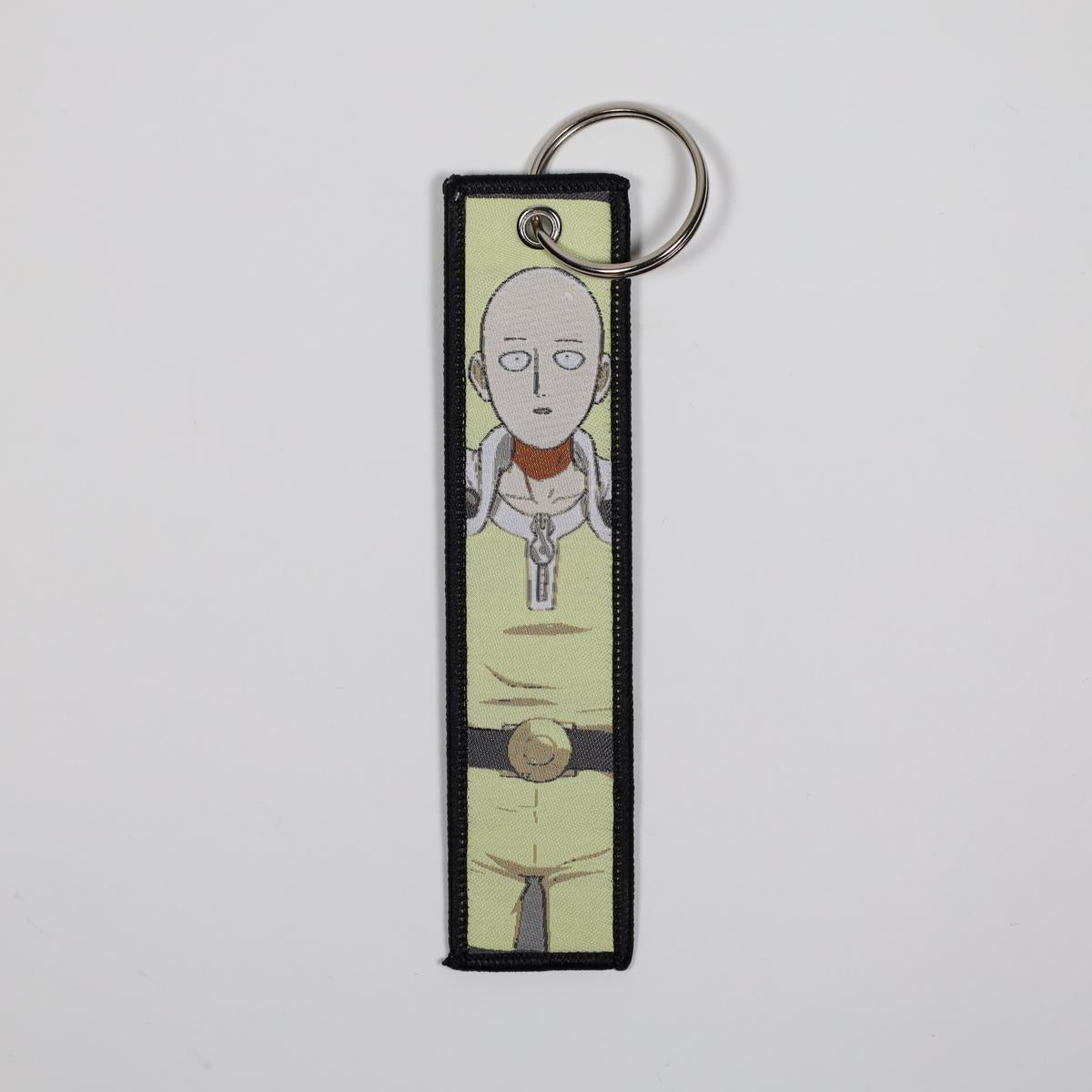One Punch Man Embroidered Keychain
