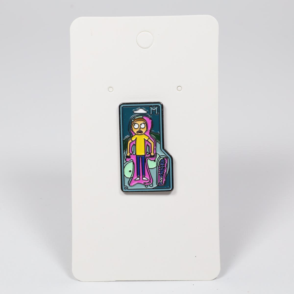 Packaged Morty "Rick and Morty" Enamel Pin