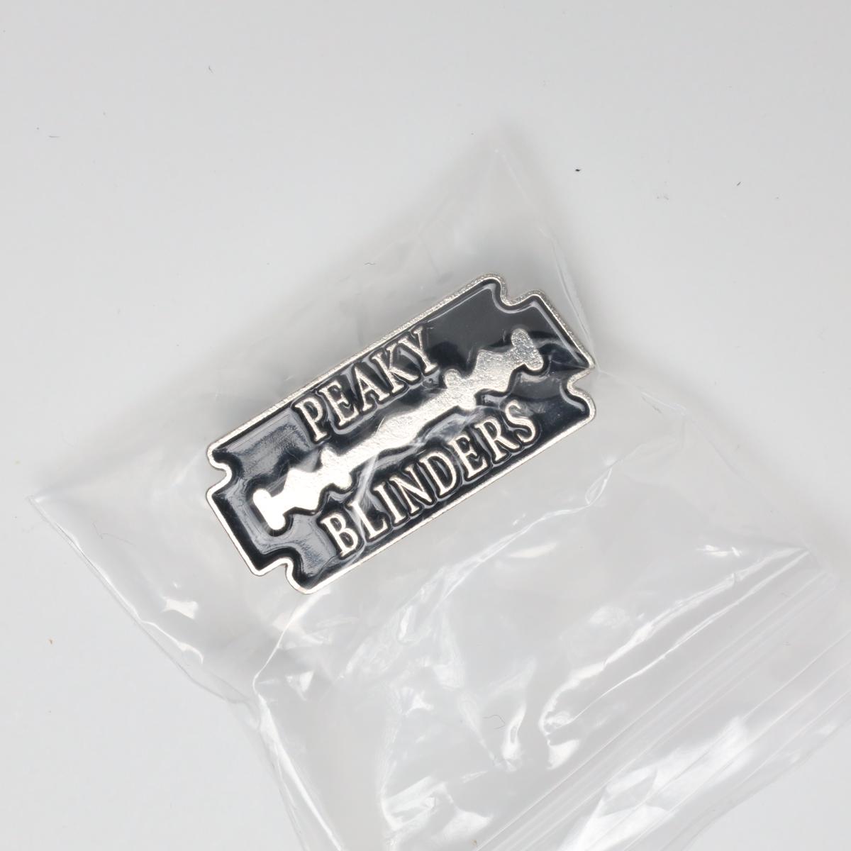 Peaky Blinders Razor Blade Enamel Pin