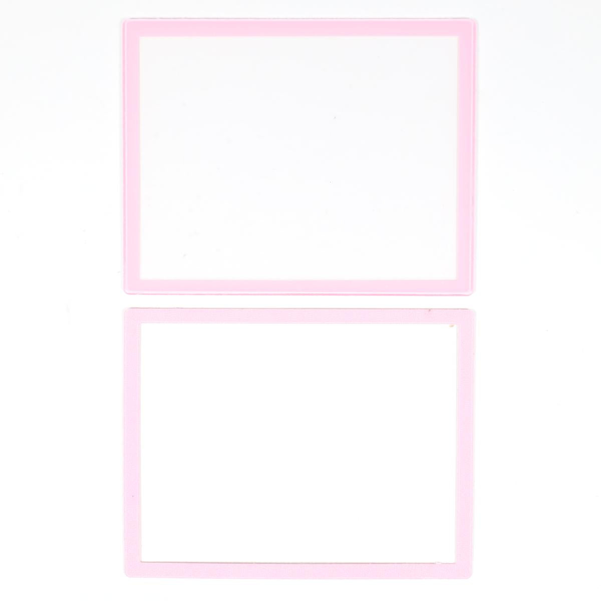 Pink Screen Cover & Lower Frame Replacement for Nintendo DS Lite - DS Lite (Color)