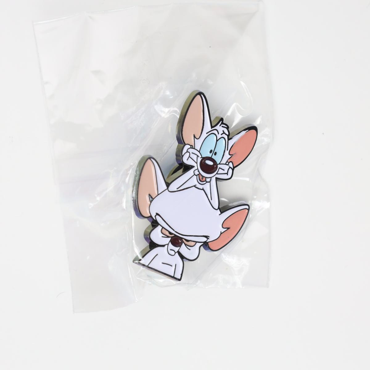 Pinky and the Brain Enamel Pin