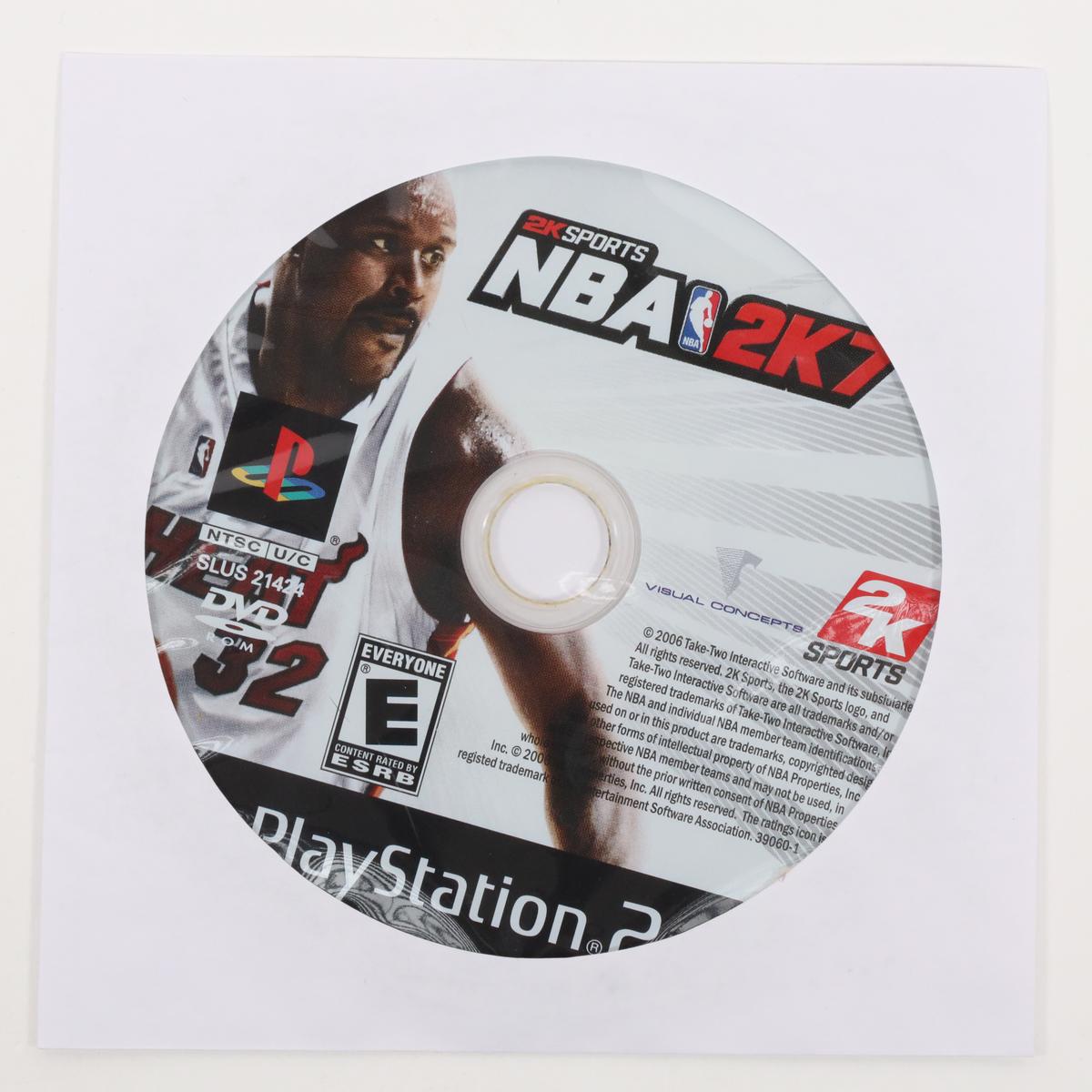 NBA 07 - PlayStation 2 (Loose / Good)