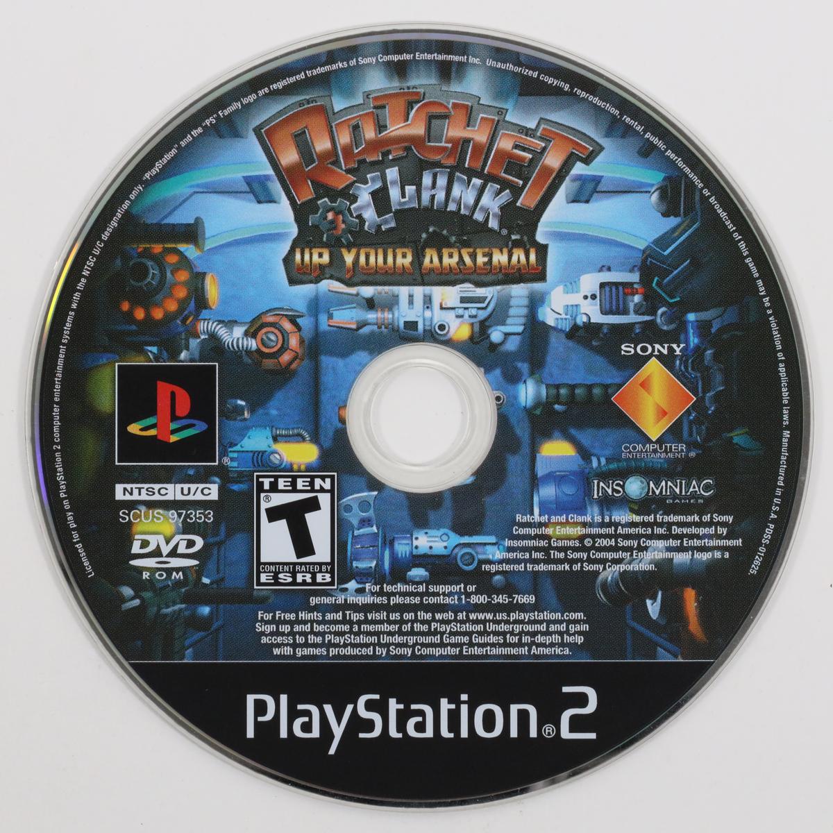 Ratchet & Clank: Up Your Arsenal - PlayStation 2 (Loose / Good)