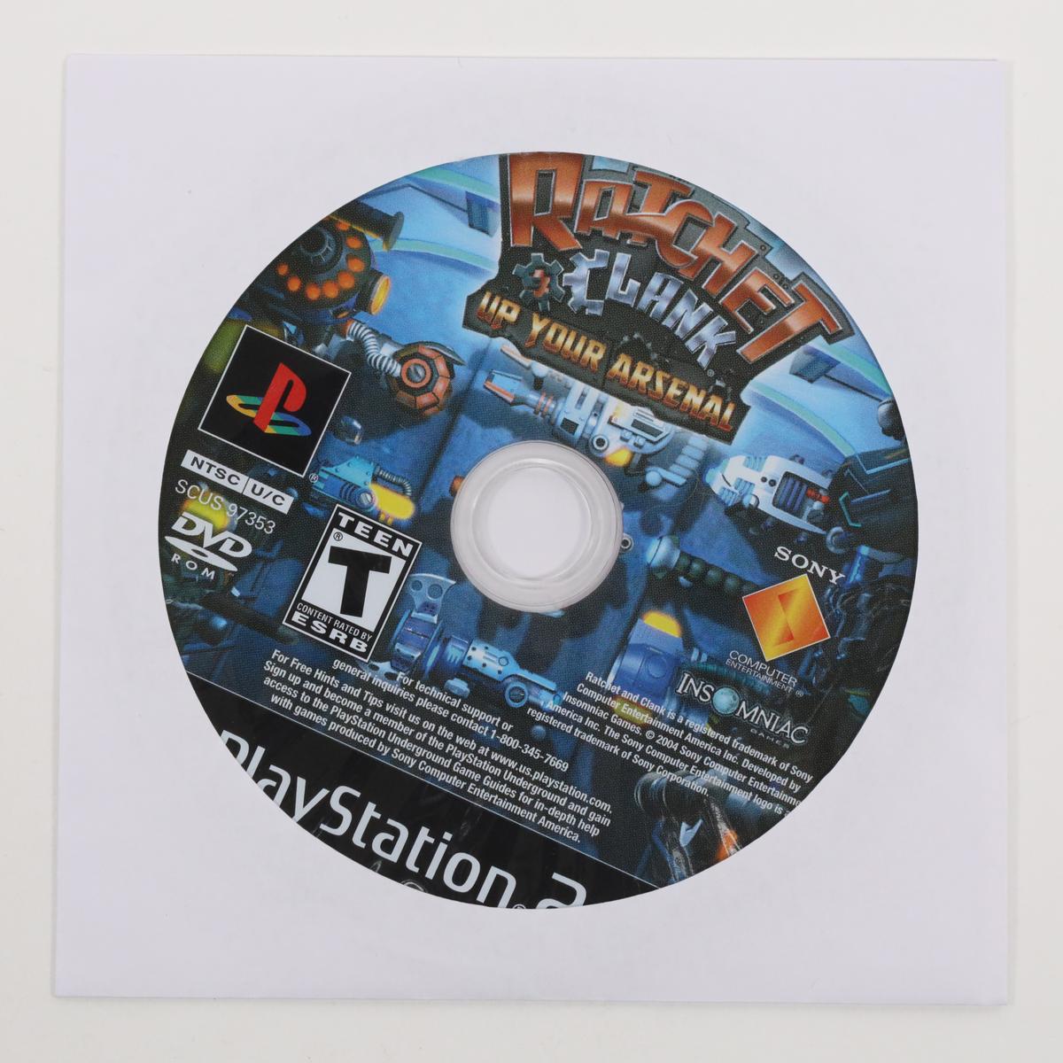 Ratchet & Clank: Up Your Arsenal - PlayStation 2 (Loose / Good)