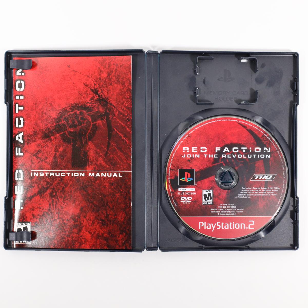 Red Faction - PlayStation 2 (Complete / Good)