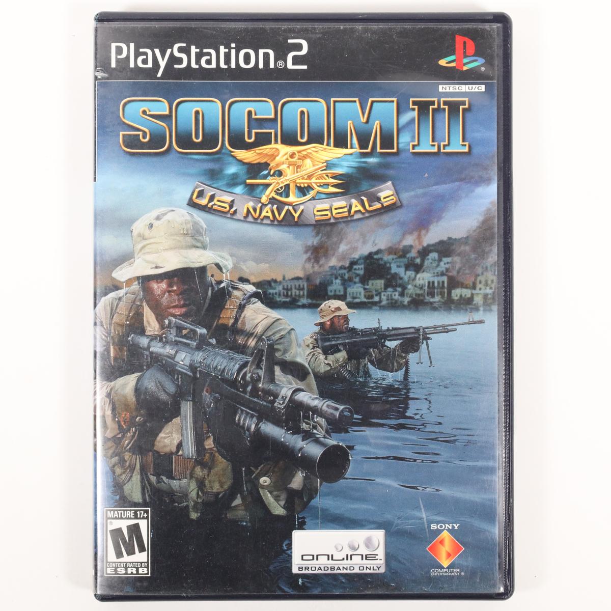 SOCOM 2 U.S. Navy SEALs - PlayStation 2 (Complete / Acceptable)
