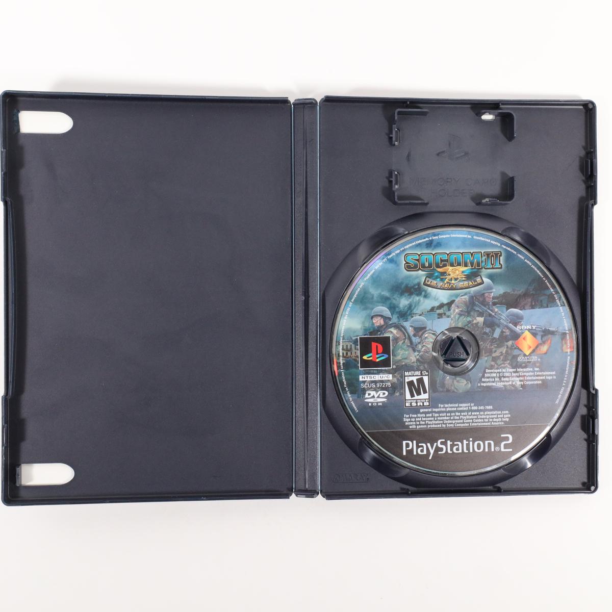SOCOM 2 U.S. Navy SEALs - PlayStation 2 (Complete / Acceptable)