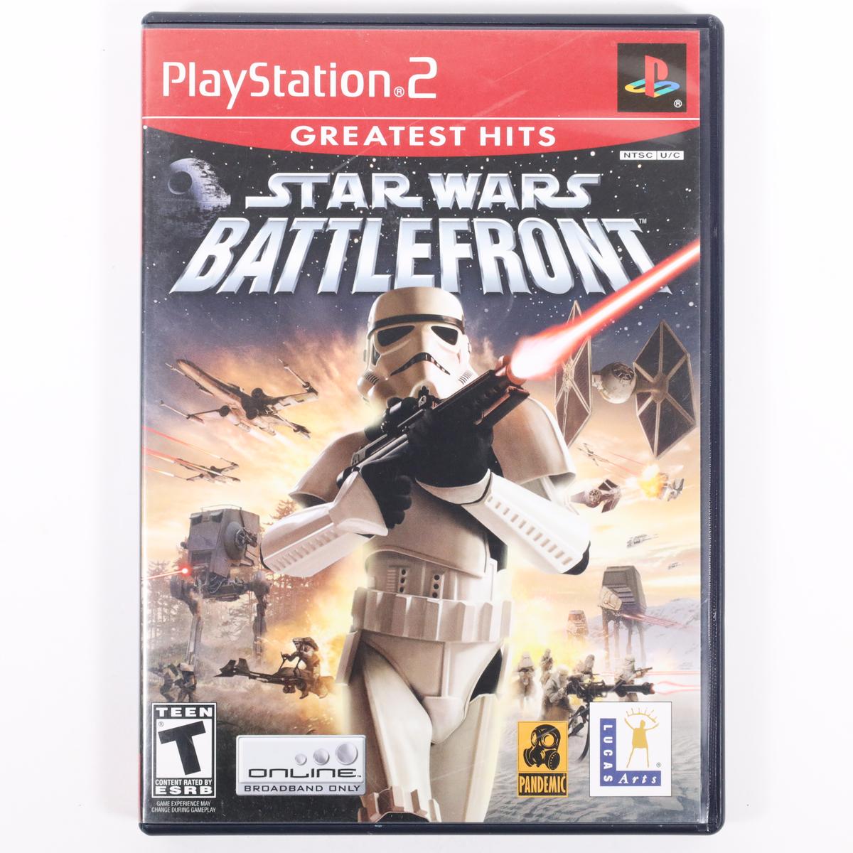Star Wars Battlefront - PlayStation 2 (Complete / Good)