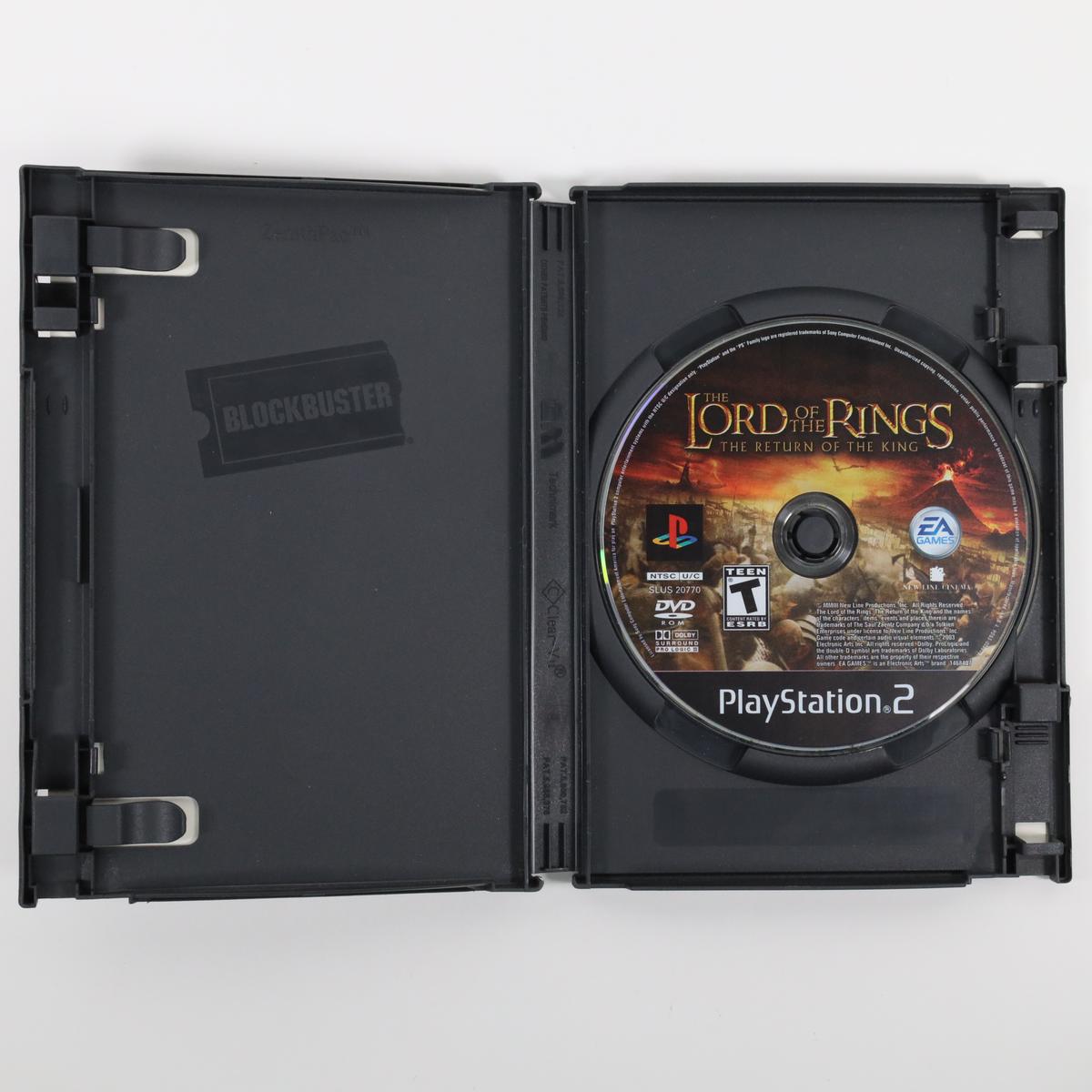 The Lord of the Rings: The Return of the King - PS2 (Complete / Good)