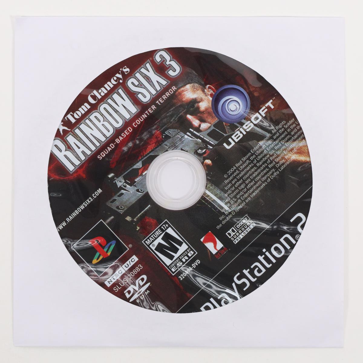 Tom Clancy's Rainbow Six 3 - PlayStation 2 (Loose / Good)