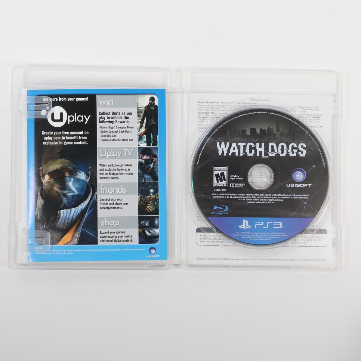 Watch Dogs - PlayStation 3 (Complete / Acceptable)