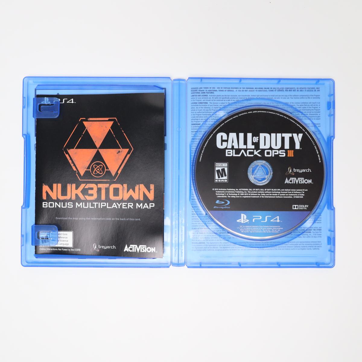 Call of Duty Black Ops III - PlayStation 4 (Complete / Good)