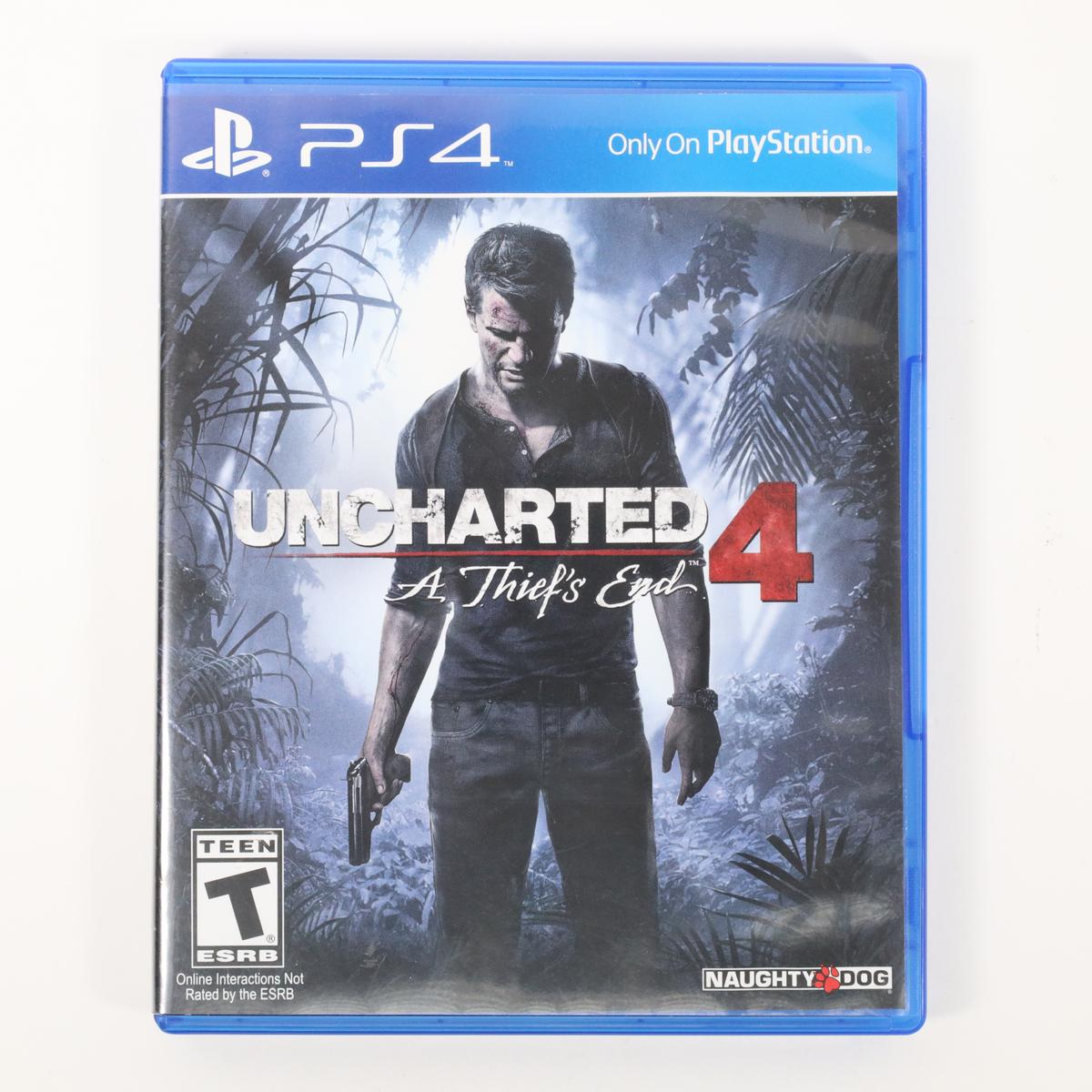 Uncharted 4 A Thief's End - PlayStation 4 (Complete / Good)