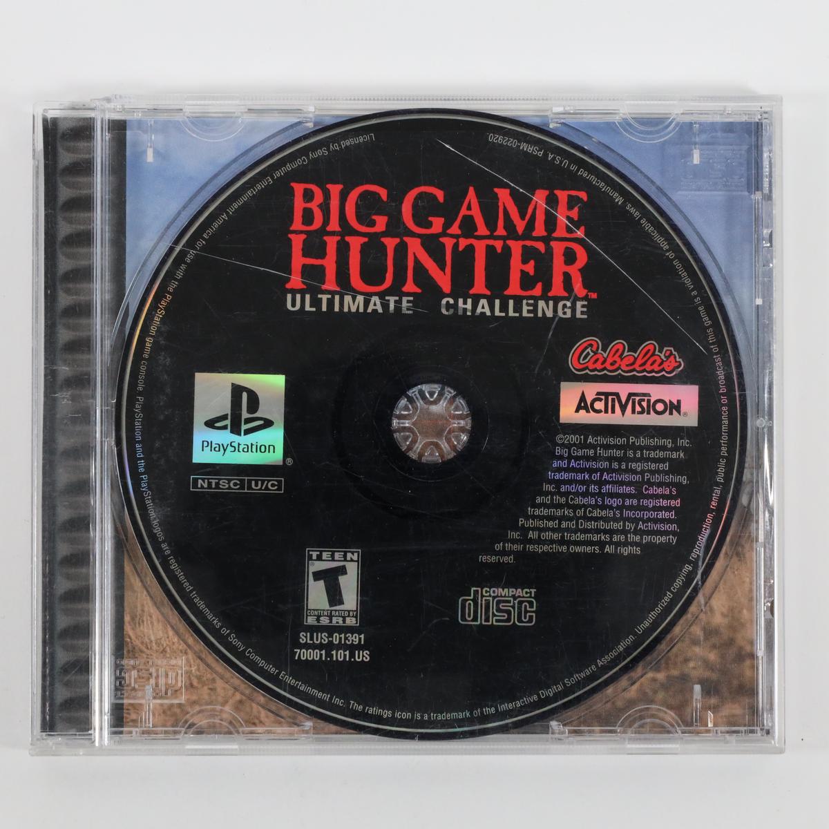 Cabela's Big Game Hunter: Ultimate Challenge - PlayStation (Loose / Acceptable)