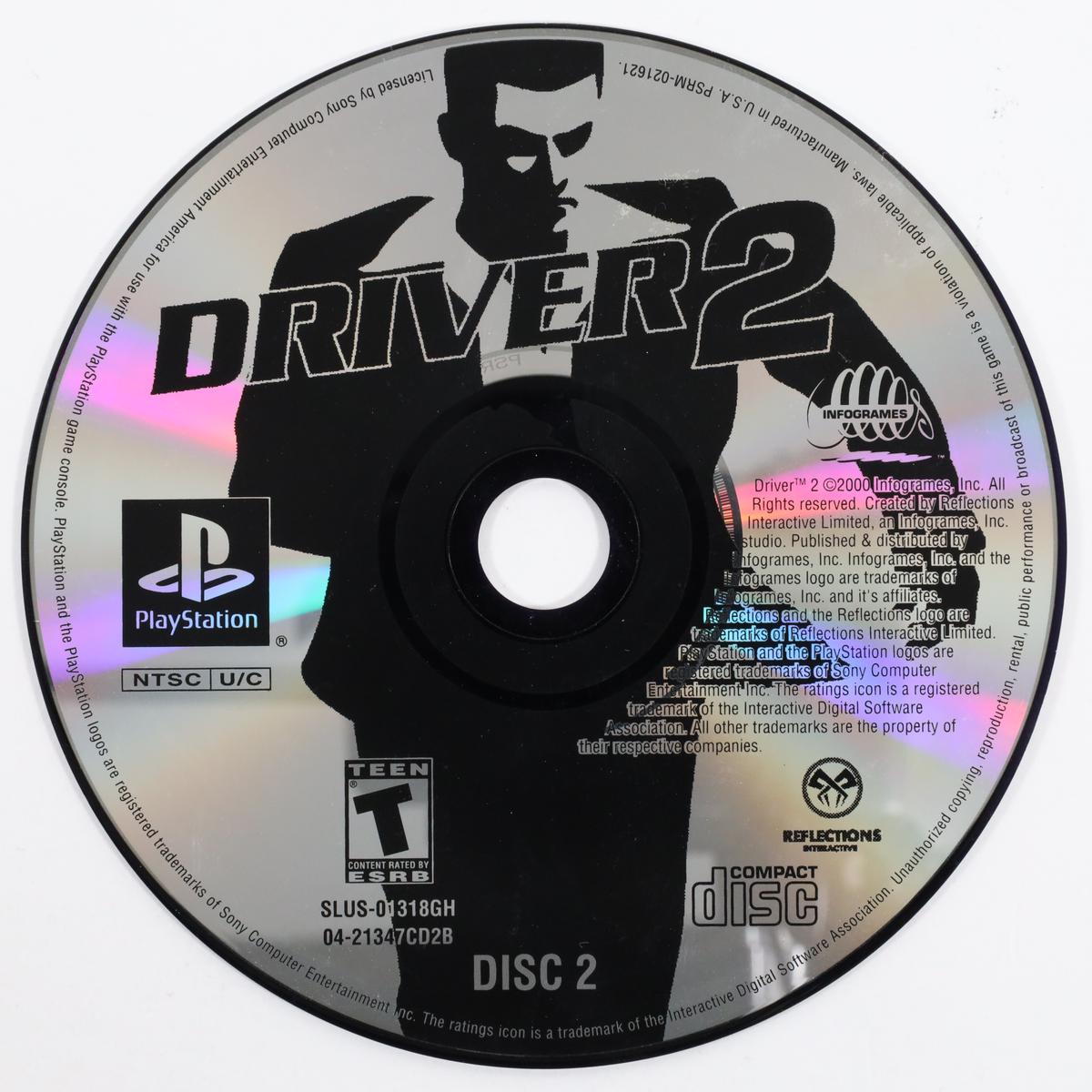 Driver 2 - PlayStation (Loose / Good)