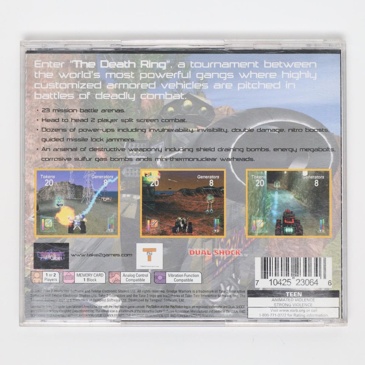 Grudge Warriors - PlayStation (Complete / Good)