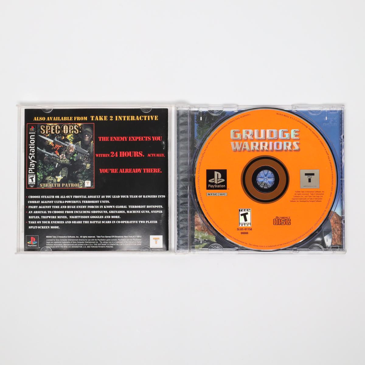 Grudge Warriors - PlayStation (Complete / Good)