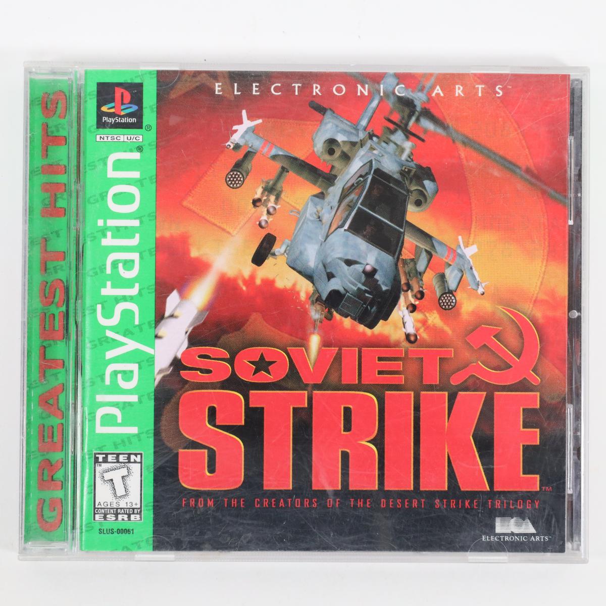 Soviet Strike - PlayStation (Complete / Good)