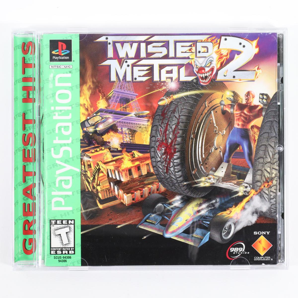 Twisted Metal 2 - PlayStation (Complete / Good)