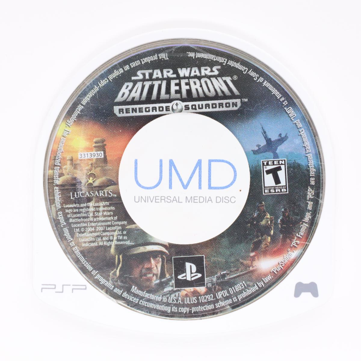 Star Wars Battlefront: Renegade Squadron - PSP (Loose / Good)