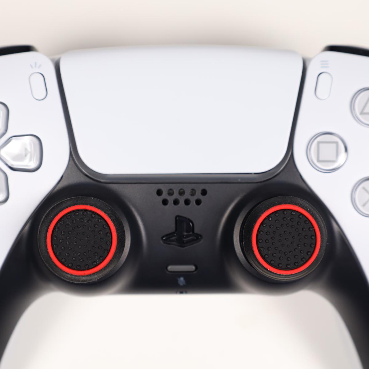 Red & Black Thumb Grips (Color)