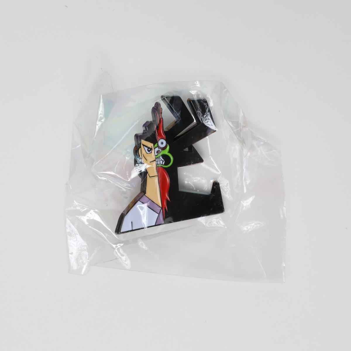 Samurai Jack Aku Split Enamel Pin