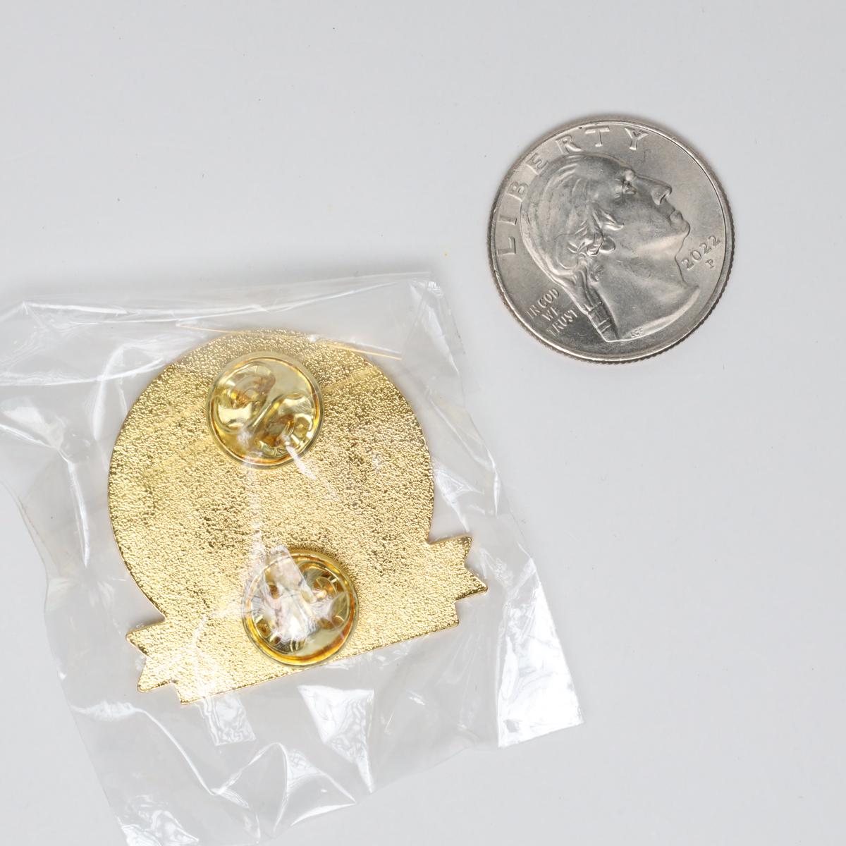 Scaredy Cat Club Enamel Pin