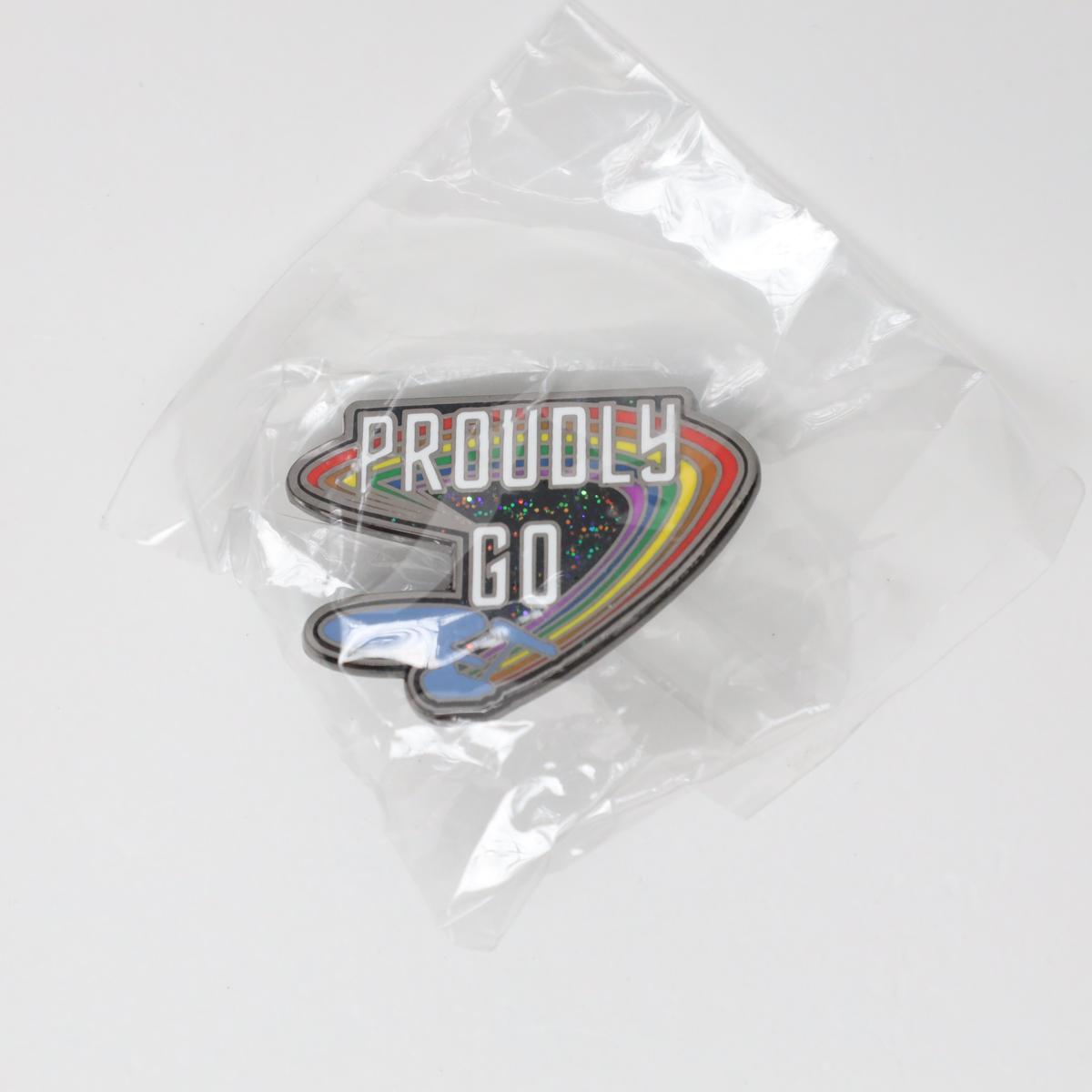 Star Trek Proudly Go LGBT Pride Enamel Pin