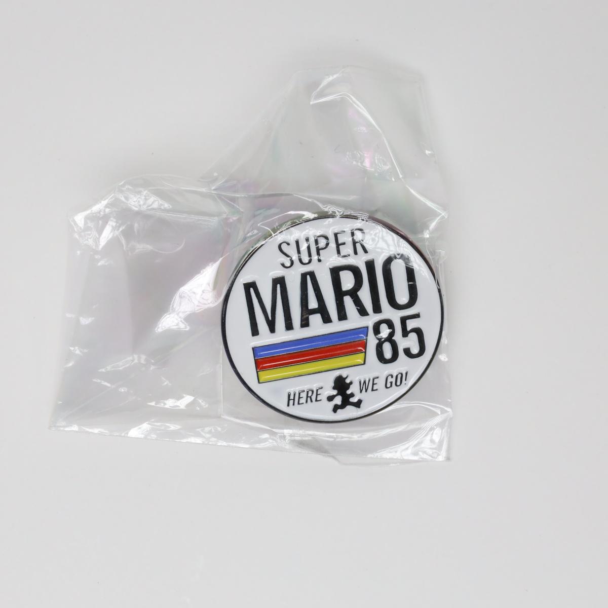 Super Mario 85 “Here We Go” Retro Enamel Pin