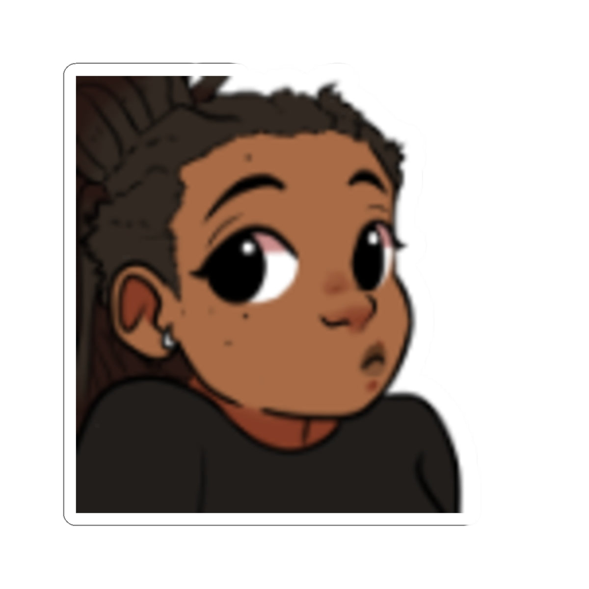 tarenrSideeye Emote Sticker