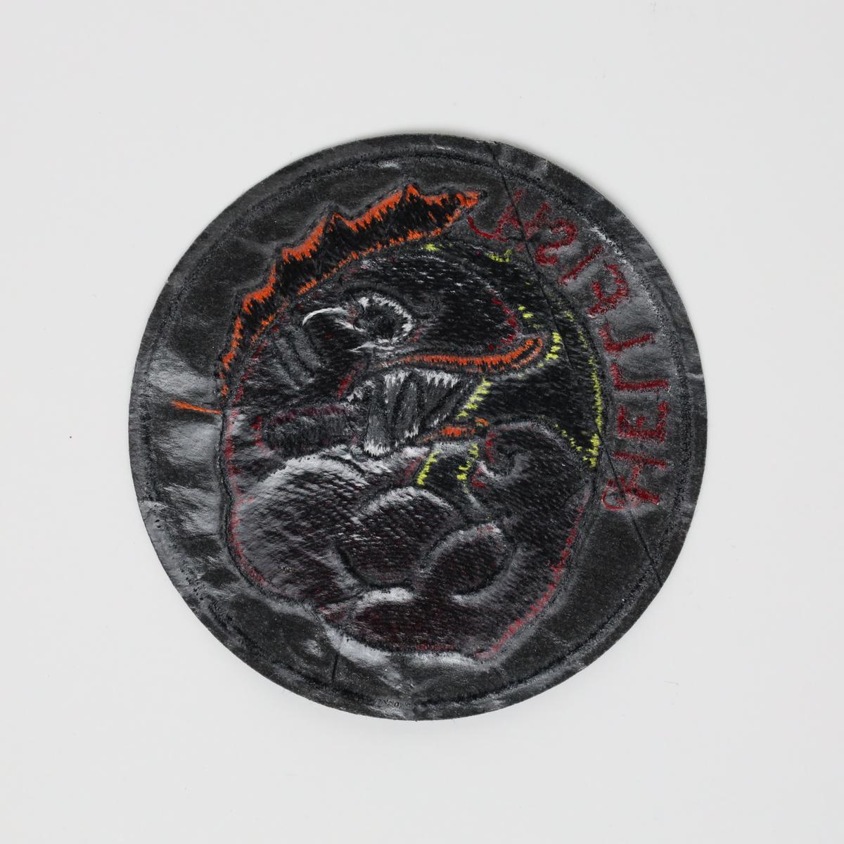 The Flying Hellfish Simpsons Embroidered Iron On Patch