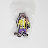 TMNT Splinter x Rick & Morty Enamel Pin