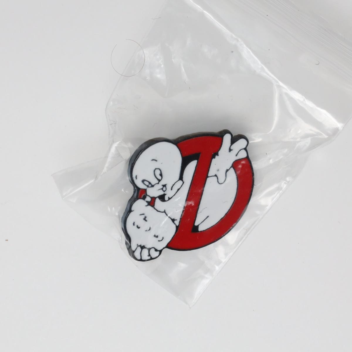 Tweety Ghostbusters Logo Enamel Pin