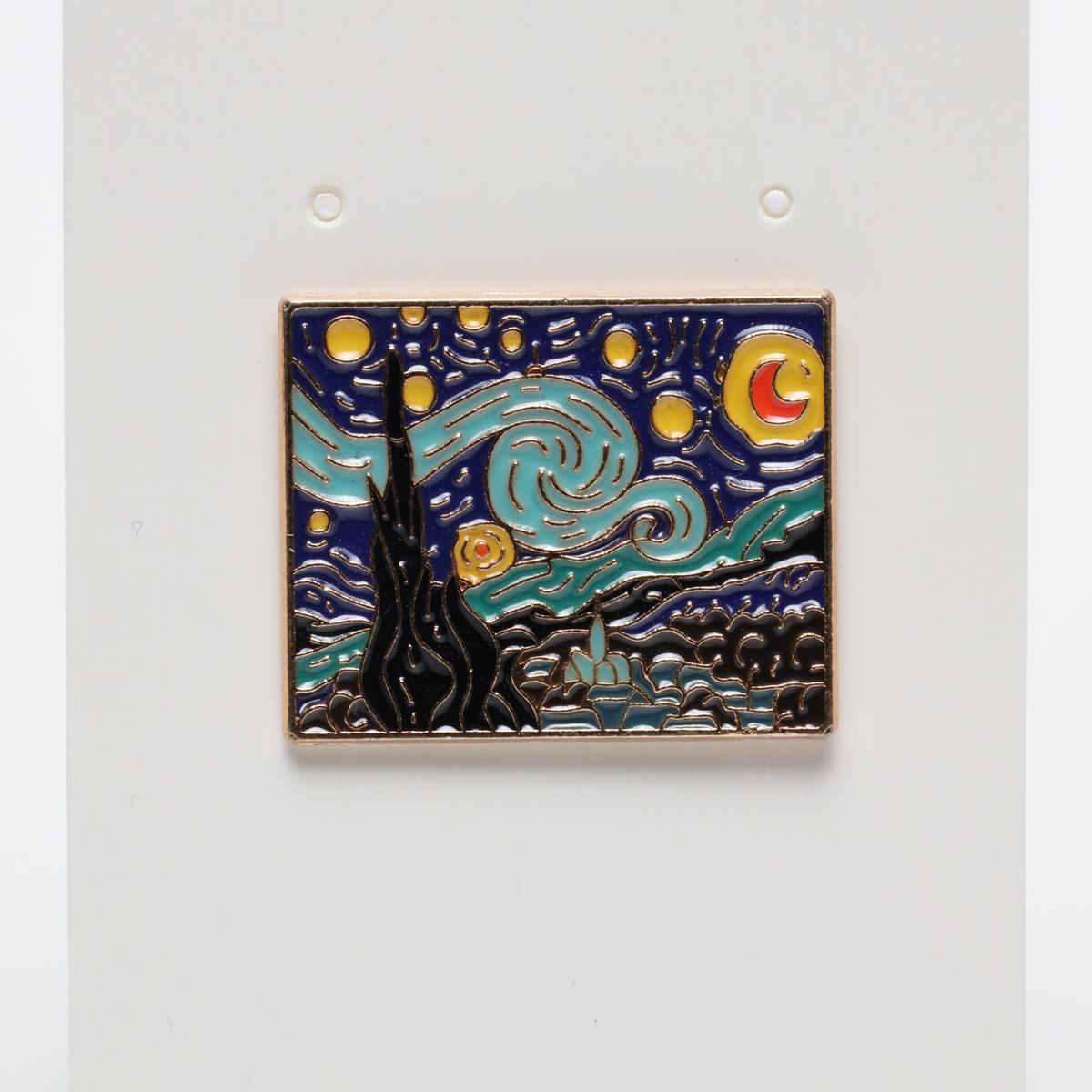 Van Gogh Starry Night Enamel Pin