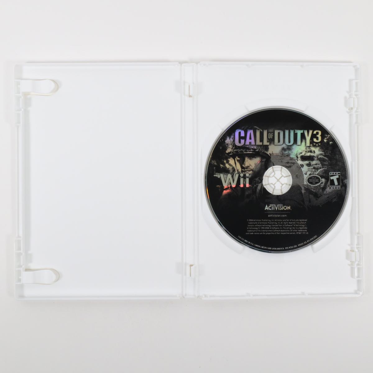 Call of Duty 3 - Wii (Complete / Acceptable)