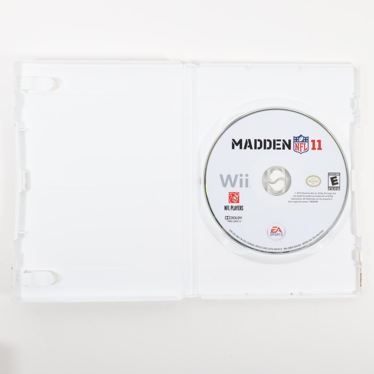 Madden NFL 11 - Wii (Loose / Good)