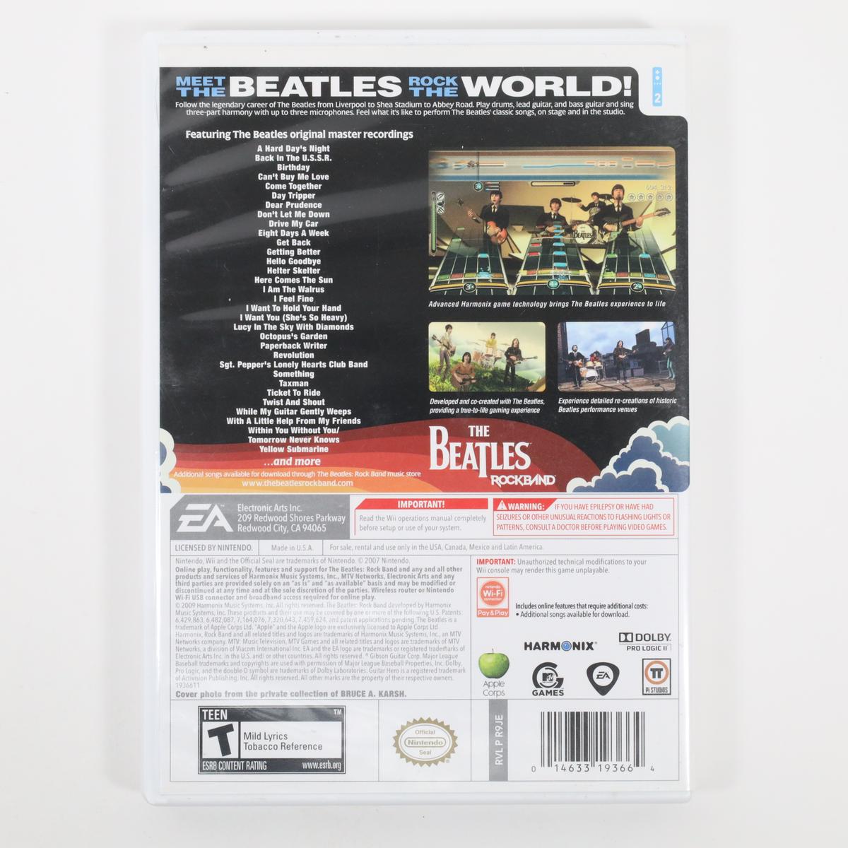 The Beatles: Rock Band - Wii (Complete / Good)
