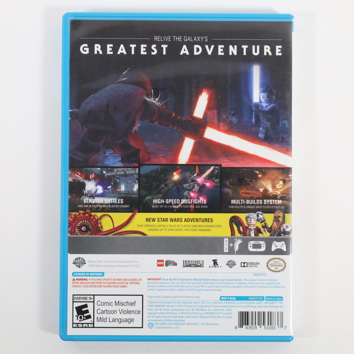 LEGO Star Wars The Force Awakens - Wii U (Complete / Acceptable)